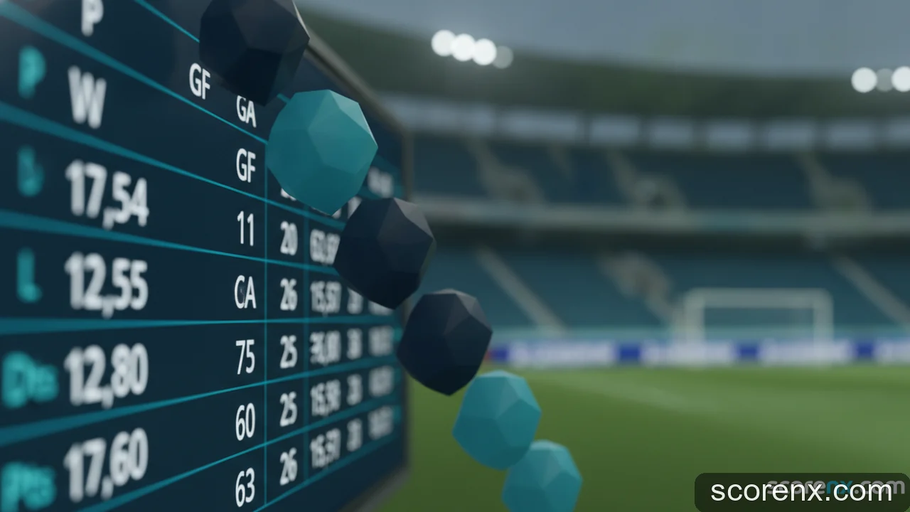 Minh họa bổ sung: Bảng xếp hạng V-League mới nhất: Phân tích giới hạn của các chỉ số và ý nghĩa thực tế