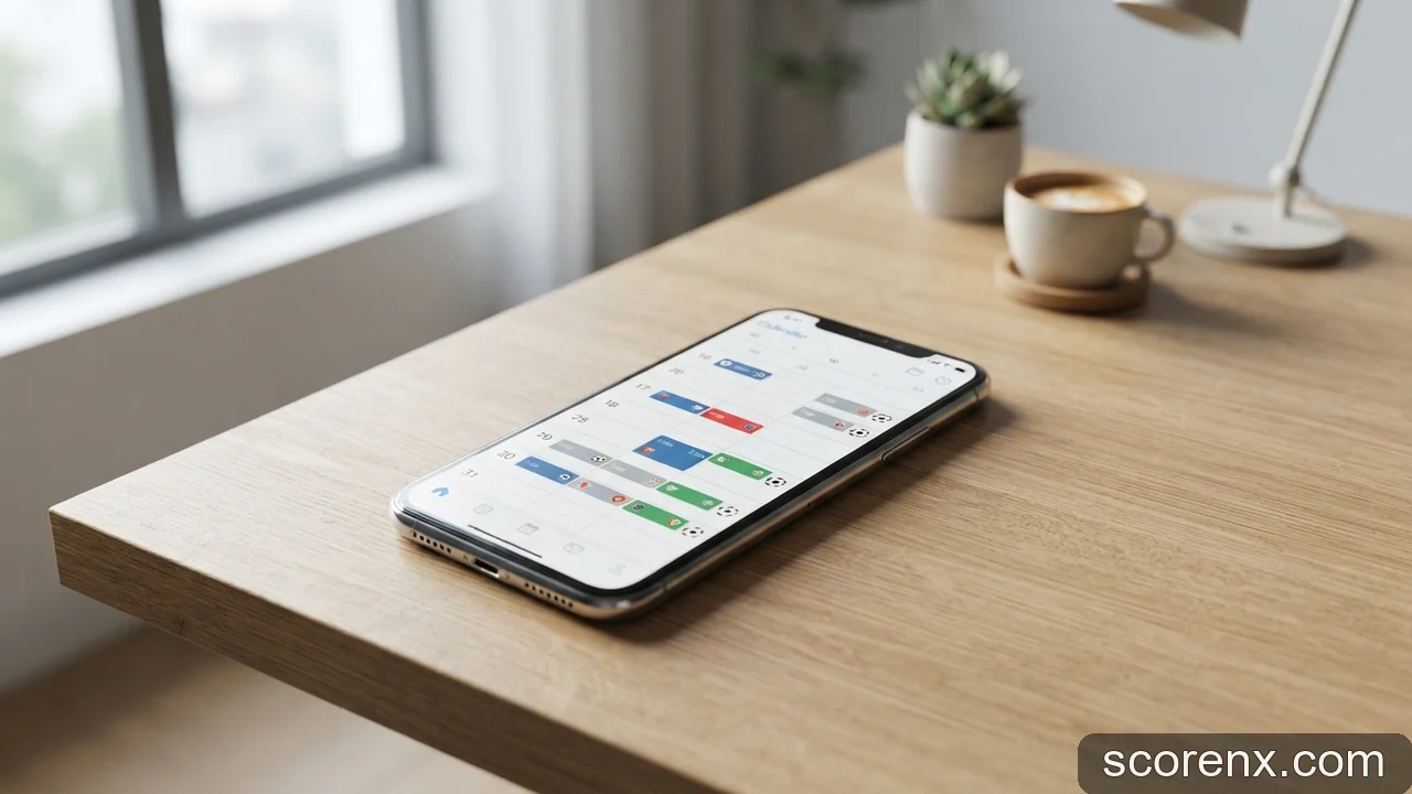 Minh họa: Cách đồng bộ lịch thi đấu Ngoại hạng Anh vào ứng dụng lịch Google Calendar