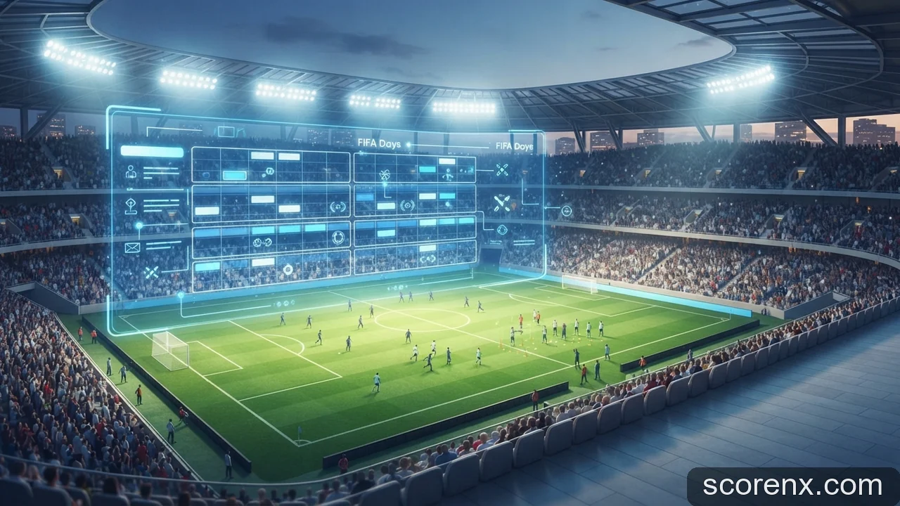 Minh họa: Cách theo dõi lịch thi đấu các giải đấu đội tuyển quốc gia và dịp FIFA Days