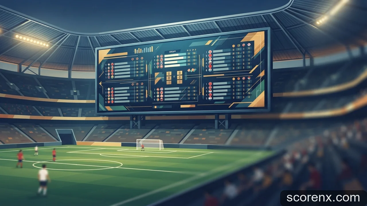 Minh họa: Cách xem kết quả vòng loại World Cup 2026 khu vực châu Á đầy đủ nhất