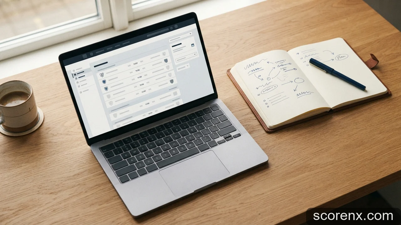 Minh họa: Cách xem lịch thi đấu bóng đá hôm nay nhanh chóng qua các trang livescore