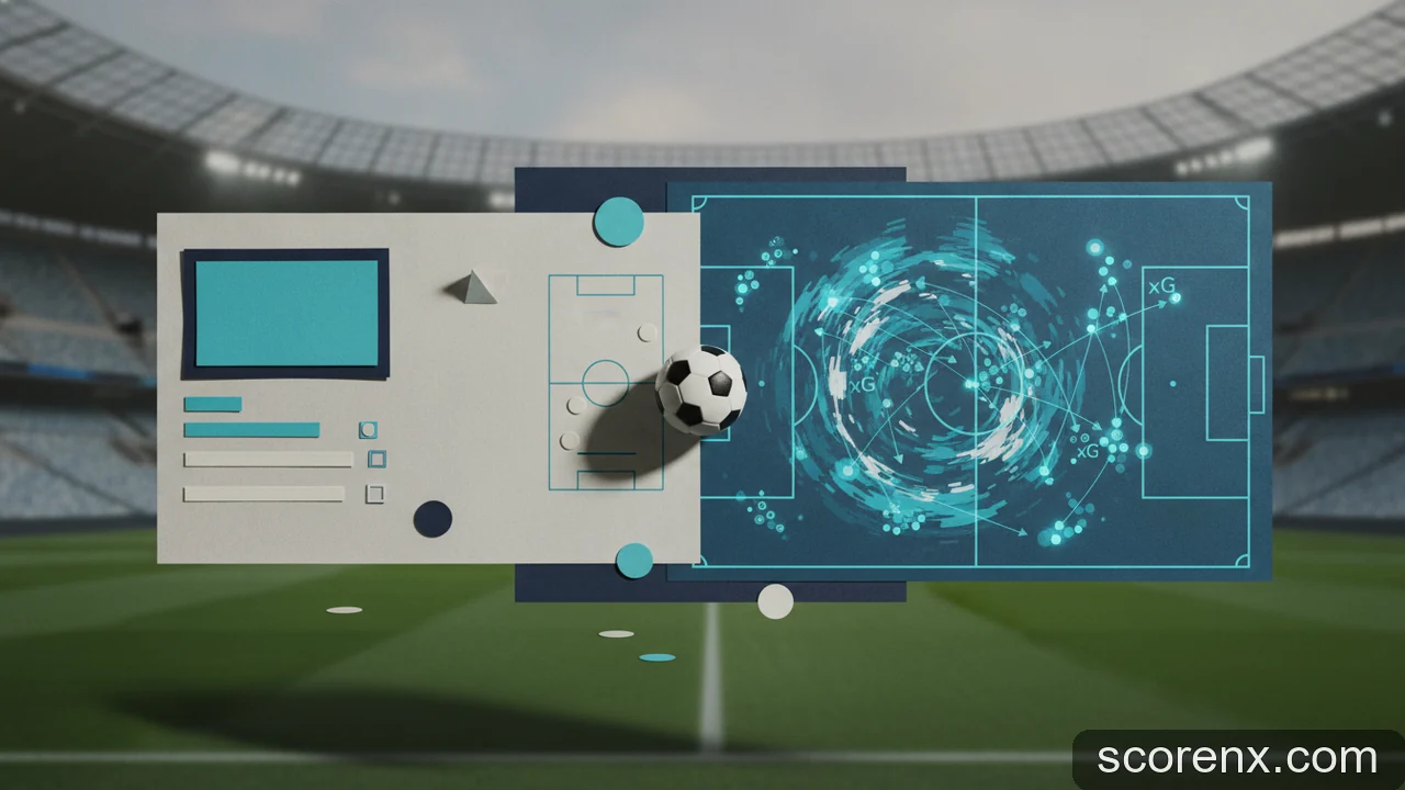 Minh họa: Diễn biến chính Real Madrid gặp Man City: So sánh hai cách hiểu phổ biến về thống kê trận đấu
