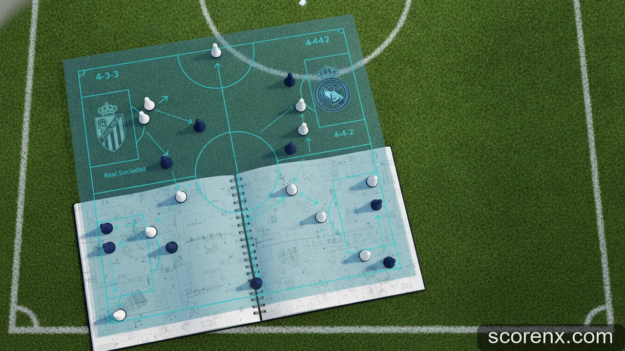 Minh họa: Đội hình Real Sociedad gặp Real Madrid: Hướng dẫn đối chiếu sau trận để đánh giá hiệu quả chiến thuật