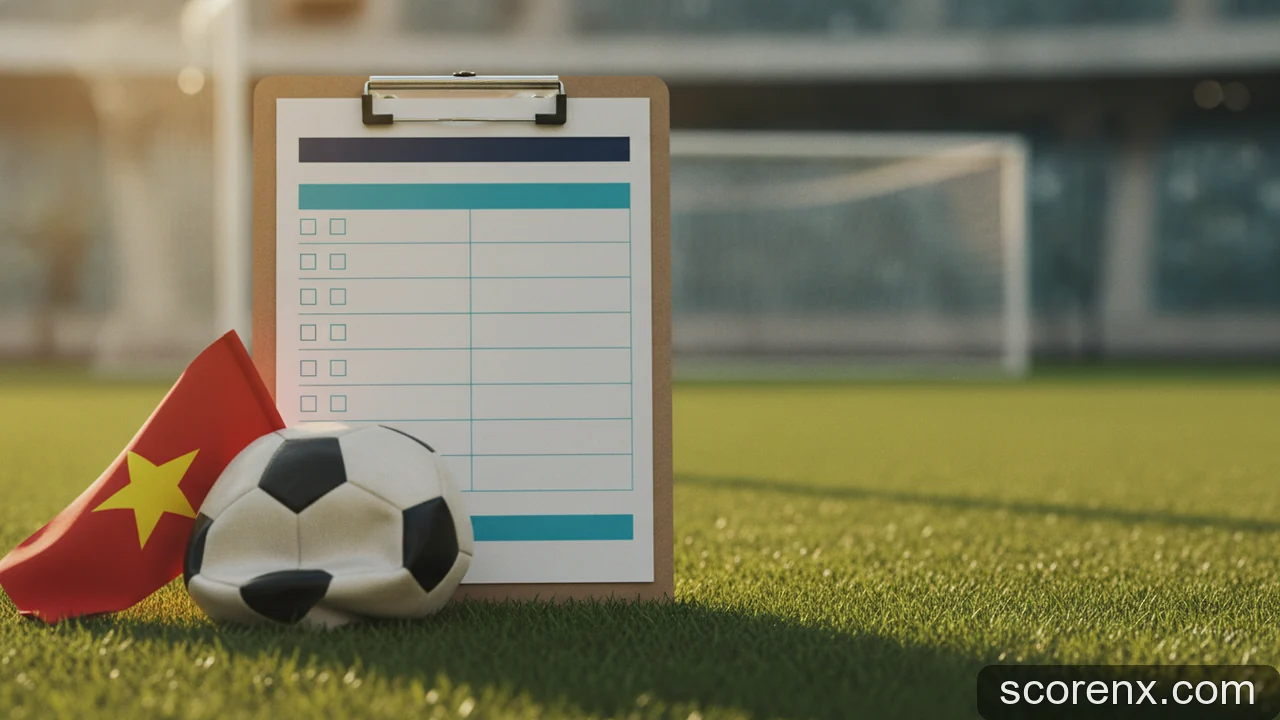 Minh họa: Lịch thi đấu U23 Việt Nam: Checklist kiểm tra nguồn và thời gian cập nhật chính xác nhất