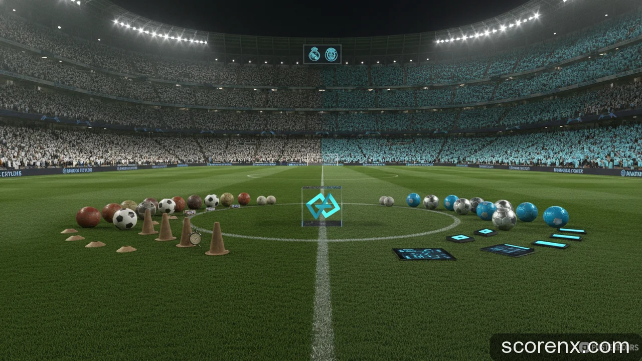 Minh họa: Real Madrid gặp Man City: So sánh hai cách hiểu phổ biến về trận đấu này